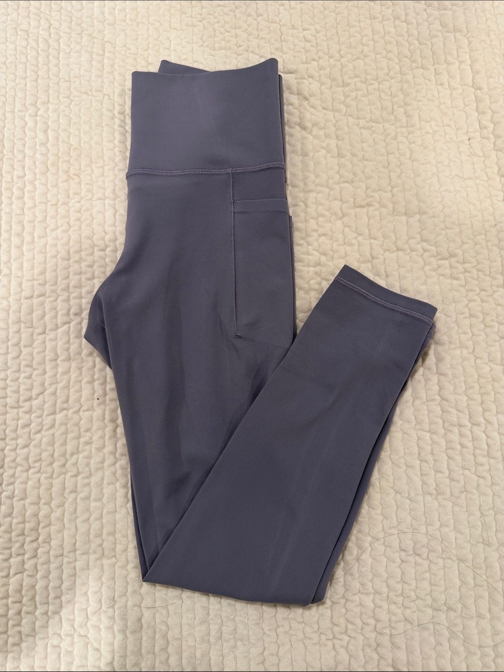 Athleta Women’s High-Waisted 7/8 Legging with Pockets - XS Periwinkle